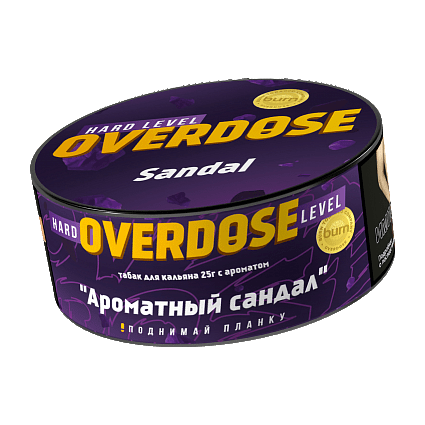 Табак Overdose - Sandal (Ароматный Сандал, 25 грамм) купить в Кемерове