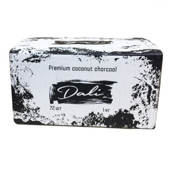 Уголь Dali (25 мм, 72 кубика) купить в Кемерове