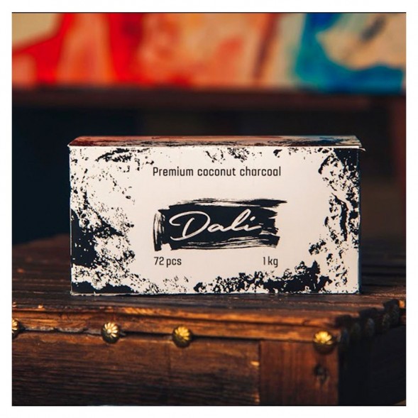 Уголь Dali (25 мм, 72 кубика) купить в Кемерове