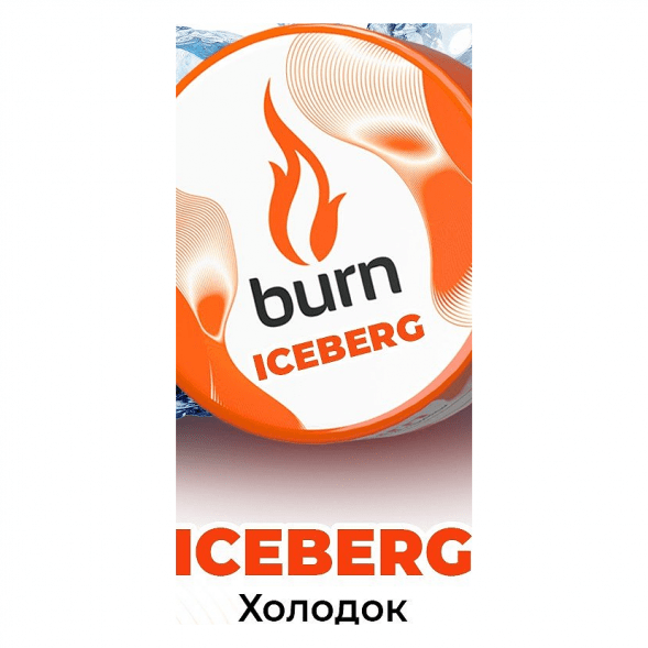 Табак Burn - Iceberg (Холодок, 200 грамм) купить в Кемерове