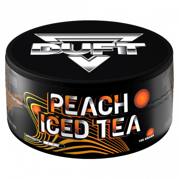 Табак Duft - Peach Iced Tea (Ледяной Персиковый Чай, 80 грамм) купить в Кемерове