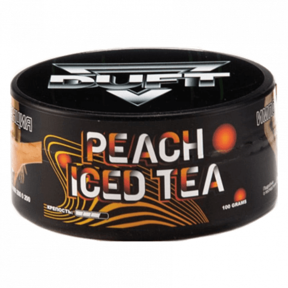 Табак Duft - Peach Iced Tea (Ледяной Персиковый Чай, 80 грамм) купить в Кемерове