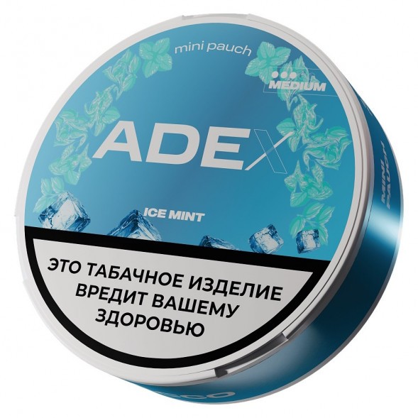 Табак жевательный ADEX MEDIUM MINI - Ice Mint (Ледяная Мята) купить в Кемерове