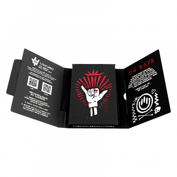 Табак Хулиган - OG Club (Клубника и Ревень, 25 грамм) купить в Кемерове