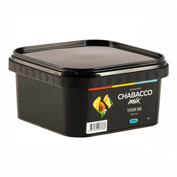 Смесь Chabacco MIX MEDIUM - Tropic Love (Тропик Лав, 200 грамм) купить в Кемерове