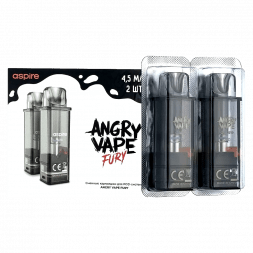 Сменный картридж Brusko - Angry Vape Fury (0.8 Ом, 2 шт.)