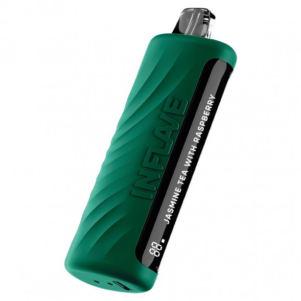 INFLAVE OMEGA - Жасмин Малина (Jasmine Tea with Raspberry, 10000 затяжек) купить в Кемерове