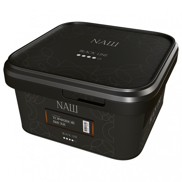 Табак NАШ BLACK - Торфяной Виски (200 грамм) купить в Кемерове