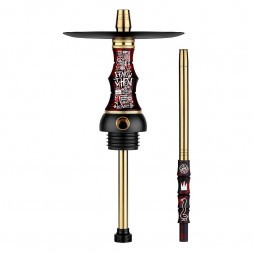 Кальян Alpha Hookah - Beat Vandal Red (Без Колбы)