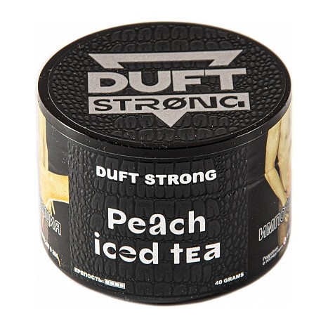 Табак Duft Strong - Peach Iced Tea (Ледяной Персиковый Чай, 40 грамм) купить в Кемерове