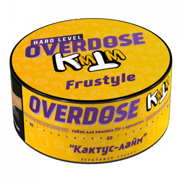 Табак Overdose - Frustyle (Кактус-Лайм, 25 грамм) купить в Кемерове