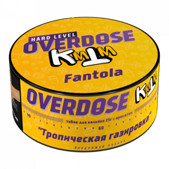 Табак Overdose - Fantola (Тропическая Газировка, 25 грамм) купить в Кемерове
