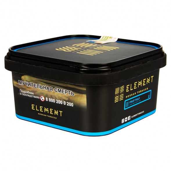 Табак Element Вода - Fruit Pulp NEW (Фруктовое Пюре, 200 грамм) купить в Кемерове