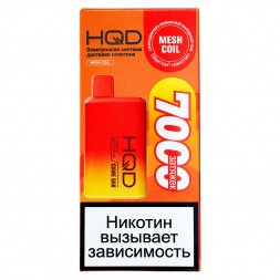 HQD Cuvie BAR - Холодный Чёрный Чай со Смородиной и Лимоном (Currants Lemon Ice Tea, 7000 затяжек)