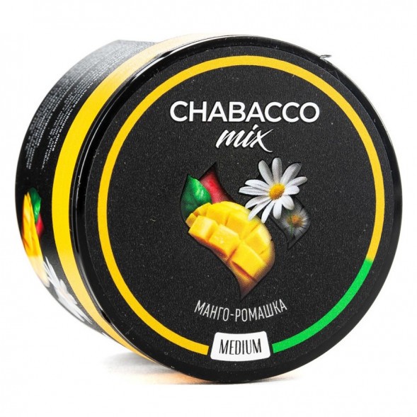 Смесь Chabacco MIX MEDIUM - Mango Camomile (Манго - Ромашка, 40 грамм) купить в Кемерове