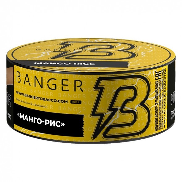 Табак Banger - Mango Rice (Манго-Рис, 100 грамм) купить в Кемерове
