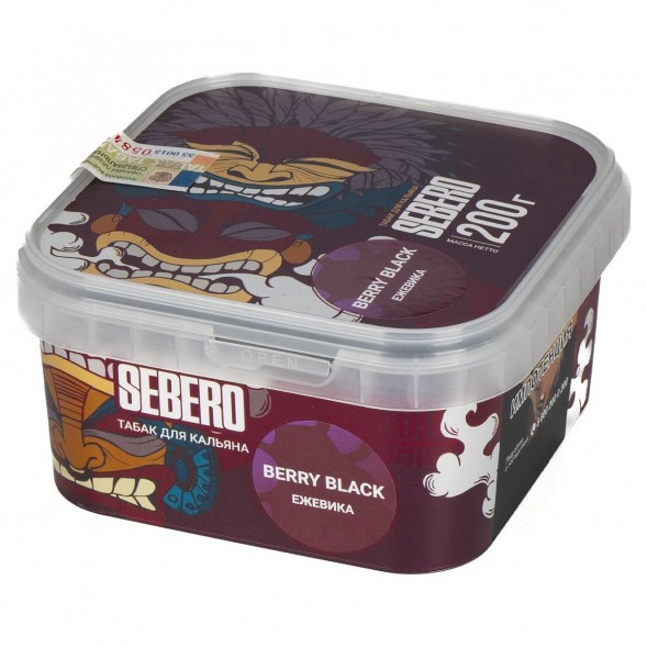 Табак Sebero - Berry Black (Ежевика, 200 грамм) купить в Кемерове