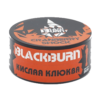 Табак BlackBurn - Cranberry Shock (Кислая Клюква, 25 грамм) купить в Кемерове