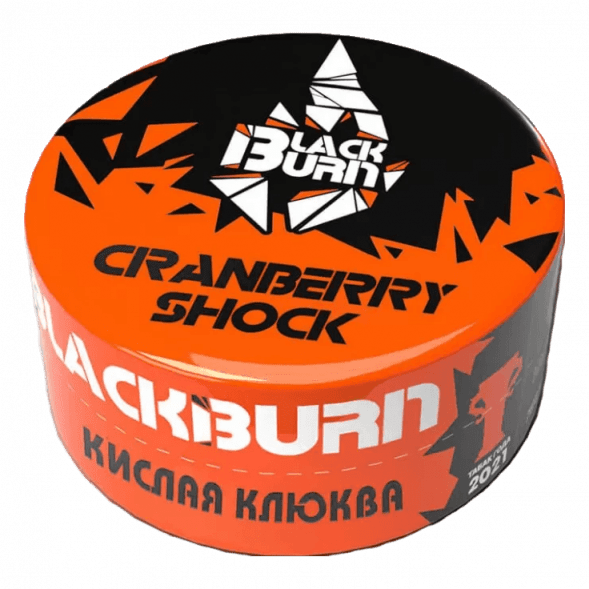 Табак BlackBurn - Cranberry Shock (Кислая Клюква, 25 грамм) купить в Кемерове