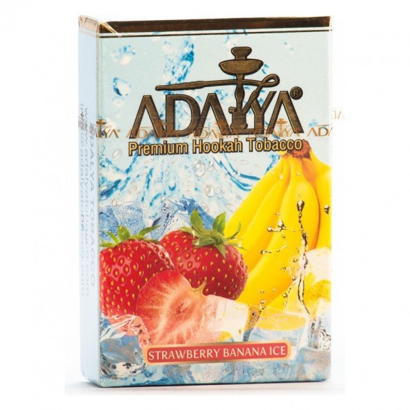 Табак Adalya - Strawberry Banana Ice (Ледяная Клубника и Банан, 50 грамм, Акциз) купить в Кемерове