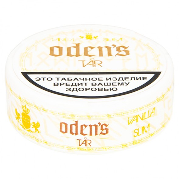 Табак жевательный ODENS - TAR Vanilla Slim (13 грамм, Россия) купить в Кемерове