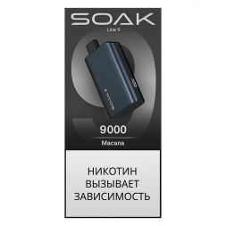 SOAK DARK BLUE - Масала (Masala, 9000 затяжек)