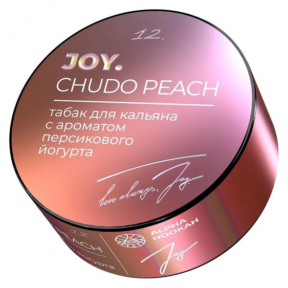 Табак Joy - Chudo Peach (Персиковый Йогурт, 25 грамм) купить в Кемерове