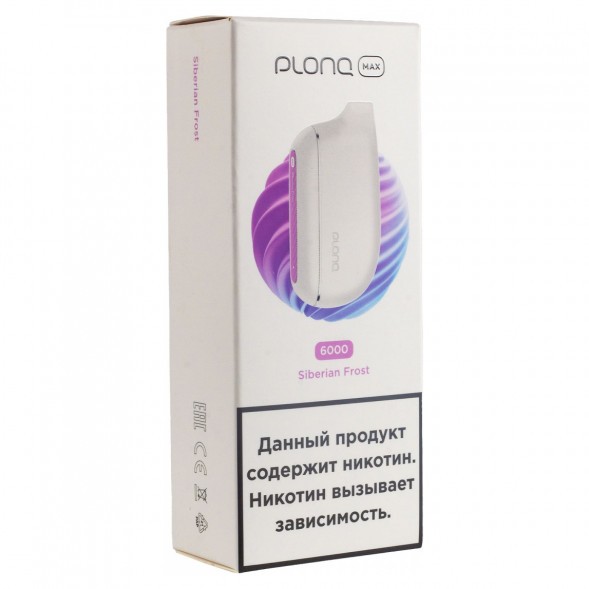 PLONQ MAX - Свежая Мята (6000 затяжек) купить в Кемерове