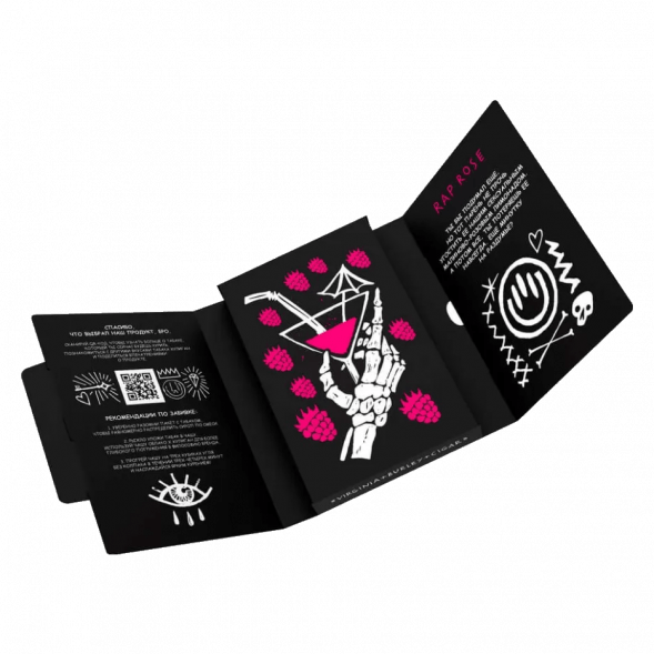 Табак Хулиган - Rap Rose (Малиново-Розовый Лимонад, 25 грамм) купить в Кемерове