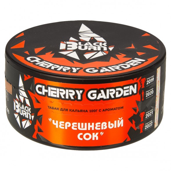 Табак BlackBurn - Cherry Garden (Черешневый Сок, 100 грамм) купить в Кемерове