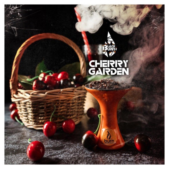 Табак BlackBurn - Cherry Garden (Черешневый Сок, 100 грамм) купить в Кемерове