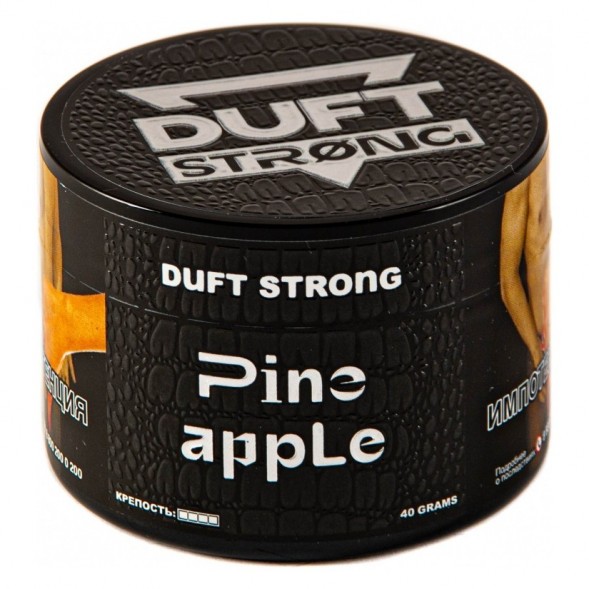 Табак Duft Strong - Pineapple (Ананас, 40 грамм) купить в Кемерове