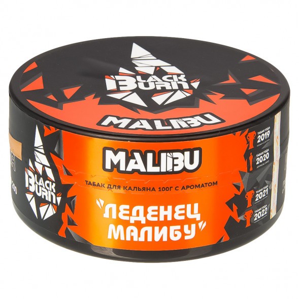 Табак BlackBurn - Malibu (Леденец Малибу, 100 грамм) купить в Кемерове