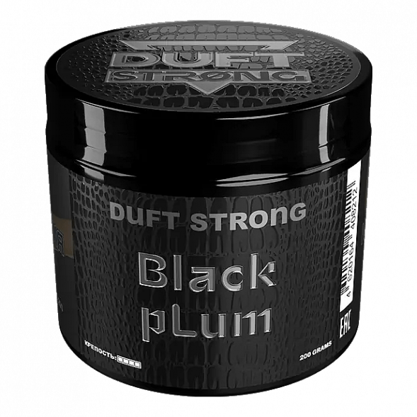 Табак Duft Strong - Black Plum (Чернослив, 200 грамм) купить в Кемерове