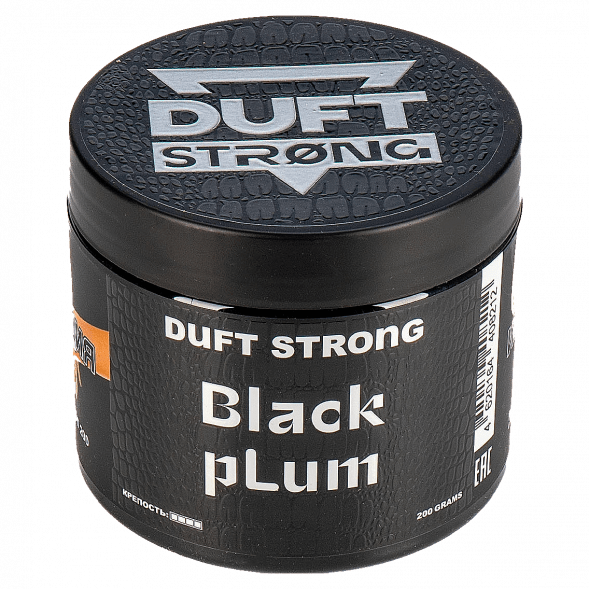 Табак Duft Strong - Black Plum (Чернослив, 200 грамм) купить в Кемерове
