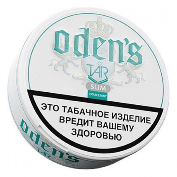 Табак жевательный ODENS - TAR Double Mint Slim (10 грамм, Россия) купить в Кемерове