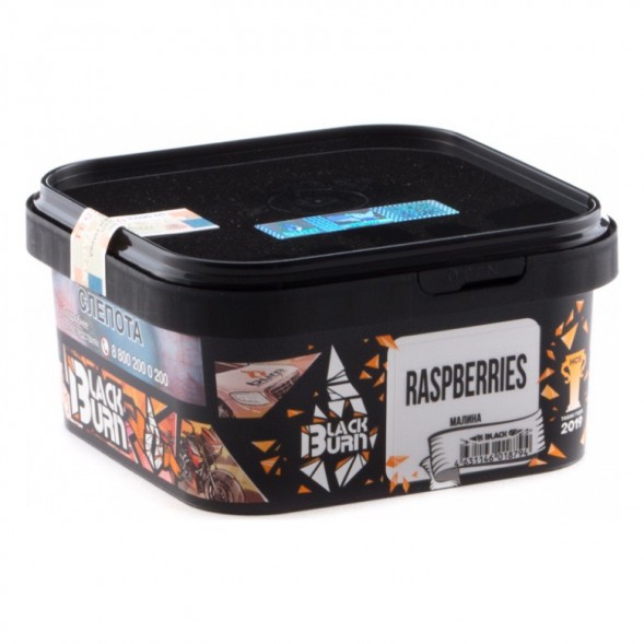 Табак BlackBurn - Raspberries (Малина, 200 грамм) купить в Кемерове