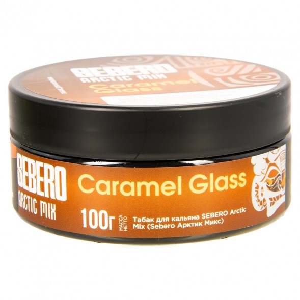 Табак Sebero Arctic Mix - Caramel Glass (Карамел Гласс, 100 грамм) купить в Кемерове