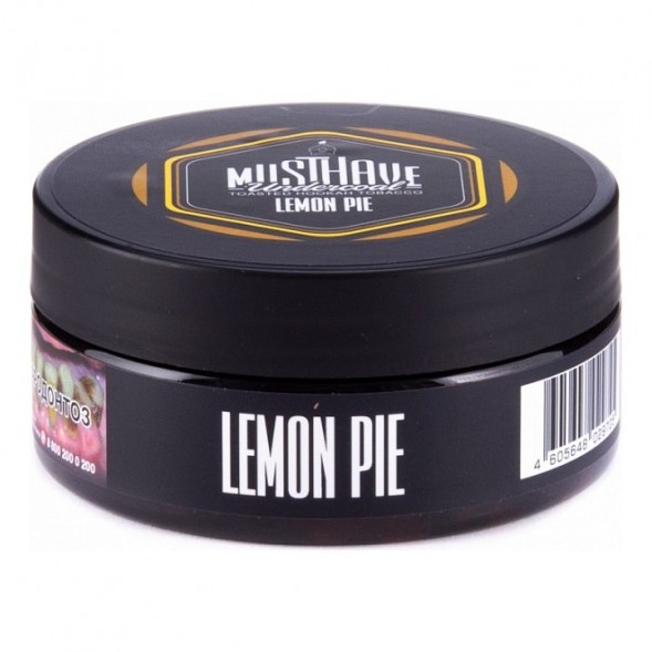 Табак Must Have - Lemon Pie (Лимонный Пирог, 125 грамм) купить в Кемерове