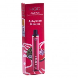 HQD Cuvie Plus - Арбузная Жвачка (Lush Ice, 1200 затяжек)
