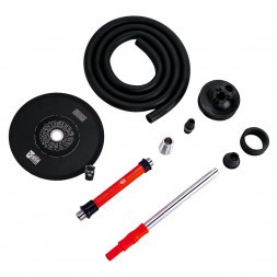 Кальян MISHA Rebel - Ferra Red (Красный, Без Колбы)