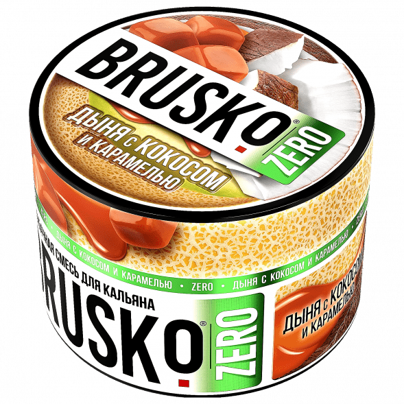 Смесь Brusko Zero - Дыня с Кокосом и Карамелью (50 грамм) купить в Кемерове