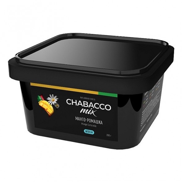 Смесь Chabacco MIX MEDIUM - Mango Camomile (Манго - Ромашка, 200 грамм) купить в Кемерове
