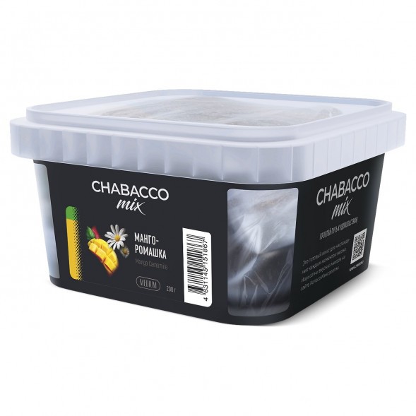 Смесь Chabacco MIX MEDIUM - Mango Camomile (Манго - Ромашка, 200 грамм) купить в Кемерове