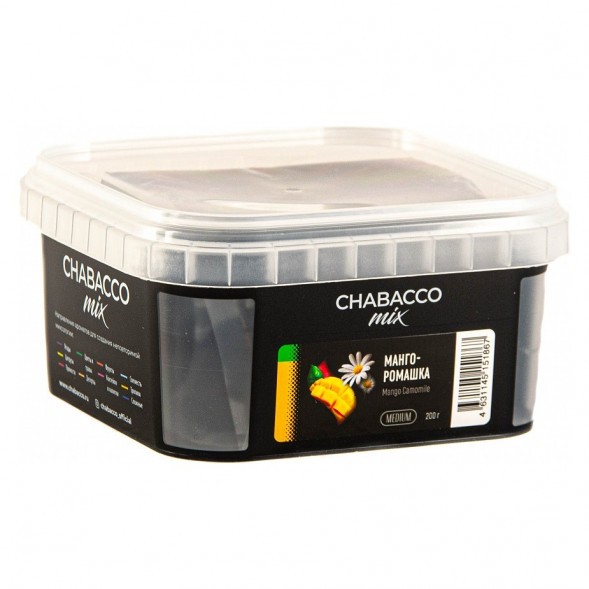 Смесь Chabacco MIX MEDIUM - Mango Camomile (Манго - Ромашка, 200 грамм) купить в Кемерове