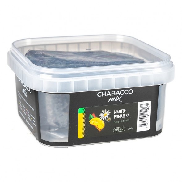 Смесь Chabacco MIX MEDIUM - Mango Camomile (Манго - Ромашка, 200 грамм) купить в Кемерове