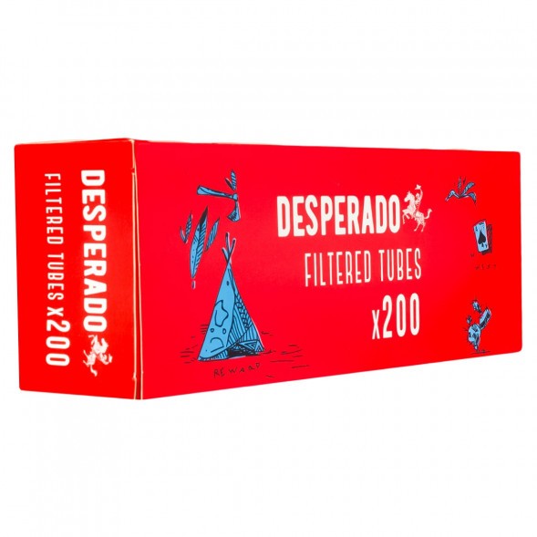 Гильзы сигаретные Desperado - 84x15 мм (200 штук) купить в Кемерове