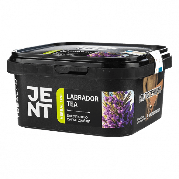Табак Jent - Labrador Tea (Багульник и Саган Дайля, 200 грамм) купить в Кемерове