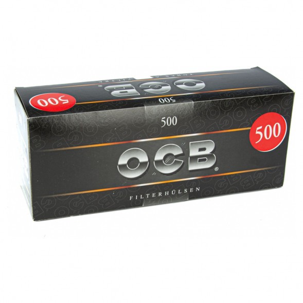 Гильзы сигаретные OCB - Black (500 штук) купить в Кемерове
