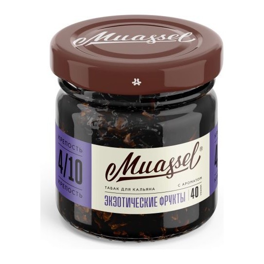 Табак Muassel Medium - Экзотические Фрукты (40 грамм) купить в Кемерове